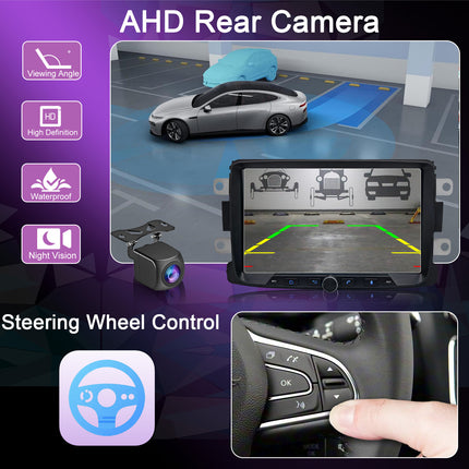 EU Best-selling 9 Inch Android 14 ES9029D GPS TPMS 4G IPS DSP Car Radio for Renault Dacia Duster Logan Sandero Dokker Car Stereo