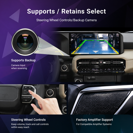 12.3" Radio for Toyota Land Cruiser / Prado & Lexus GX 2024+ | CarPlay