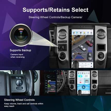 17" Ford Expedition Radio 2014–2017 | CarPlay & DSP