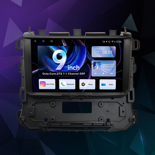 9" GMC Yukon, Tahoe & Suburban Radio 2014+ | CarPlay & DSP