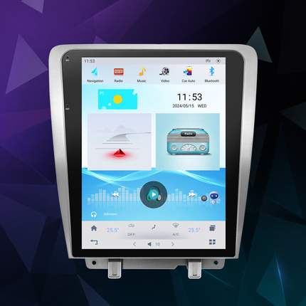 12.1" Ford Mustang Radio 2010–2014 | CarPlay & DSP