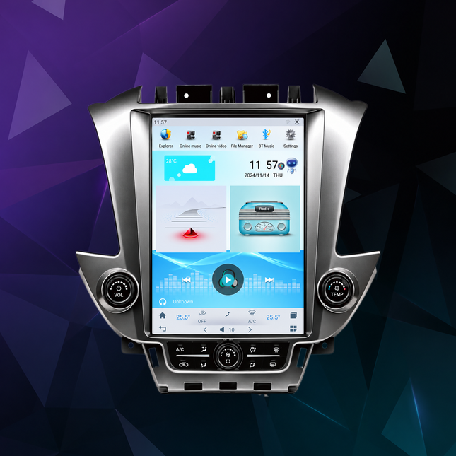 12.1" GMC Yukon, Tahoe & Suburban Radio 2014–2018 | CarPlay & DSP