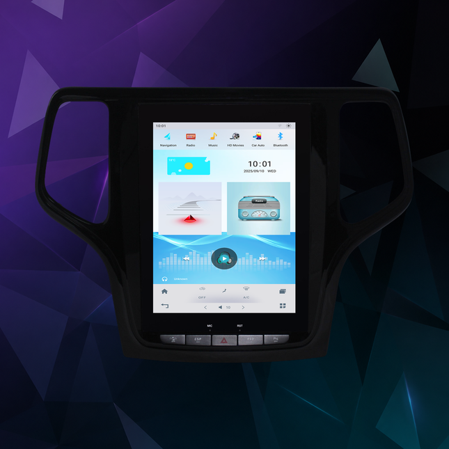 10.4" Jeep Grand Cherokee Radio Upgrade 2014–2020 | CarPlay & Android Auto