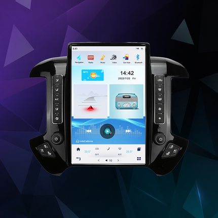 14.5" GMC Sierra 1500 & Silverado 1500 Radio 2014–2018 | CarPlay & DSP