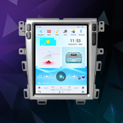 12.1" Ford Edge Radio 2007–2014 | CarPlay & DSP