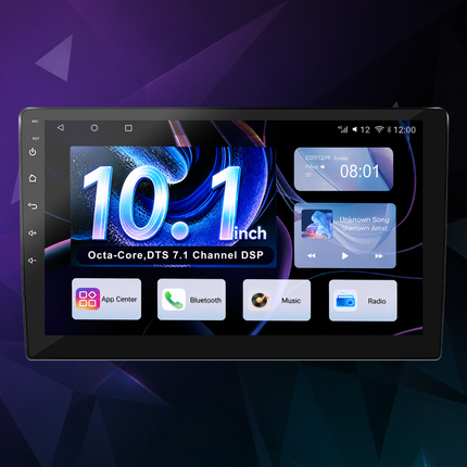 10.1" Android Car Stereo with Touch Controls & DTS 7.1 DSP