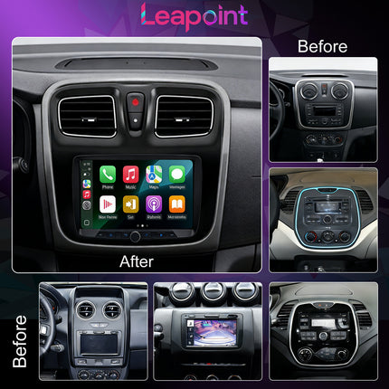 EU Best-selling 9 Inch Android 14 ES9029D GPS TPMS 4G IPS DSP Car Radio for Renault Dacia Duster Logan Sandero Dokker Car Stereo