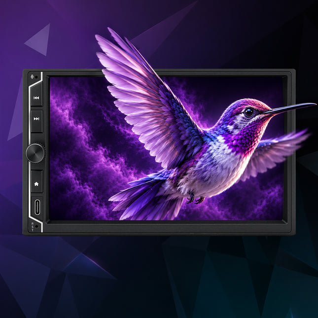 7" Double-DIN Android Car Stereo | CarPlay, Android Auto & DSP