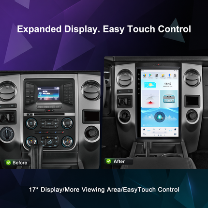 17" Ford Expedition Radio 2014–2017 | CarPlay & DSP