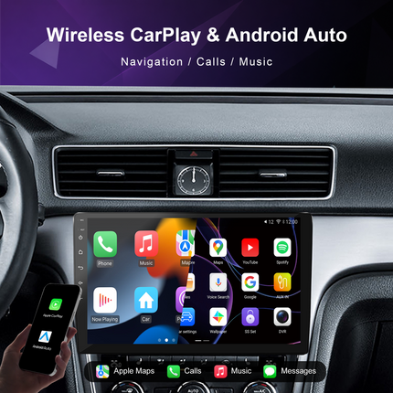 10.1" Android Car Stereo with Touch Controls & DTS 7.1 DSP