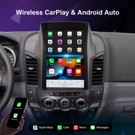 12.1" Ford F-250 Super Duty Radio (2011–2015) | CarPlay & DSP