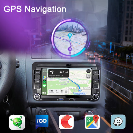 7" Car Media Video RDS Airplay Car Radio Wireless CarPlay Stereo Audio for Volkswagen/Seat/Skoda/Passat/Golf/Polo F9070