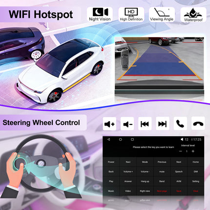 7 Inch Touch Screen Qualcomm 8 Core Car Stereo for Opel Astra/Vectra/Zafira, Android 15 HD Touch Screen with Wireless CarPlay GPS Bluetooth