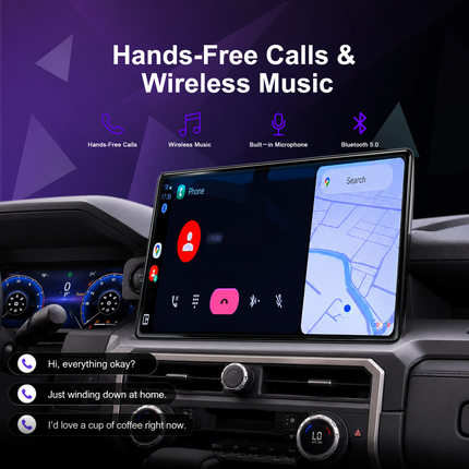 15" Toyota Tacoma & 4Runner Radio 2024–2026 | CarPlay & Android Auto
